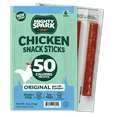 thumbnail image 1 of Mighty Spark Original Sea Salt & Pepper Chicken Snack Sticks, 4 oz, 4 Count Pack, 1 of 9