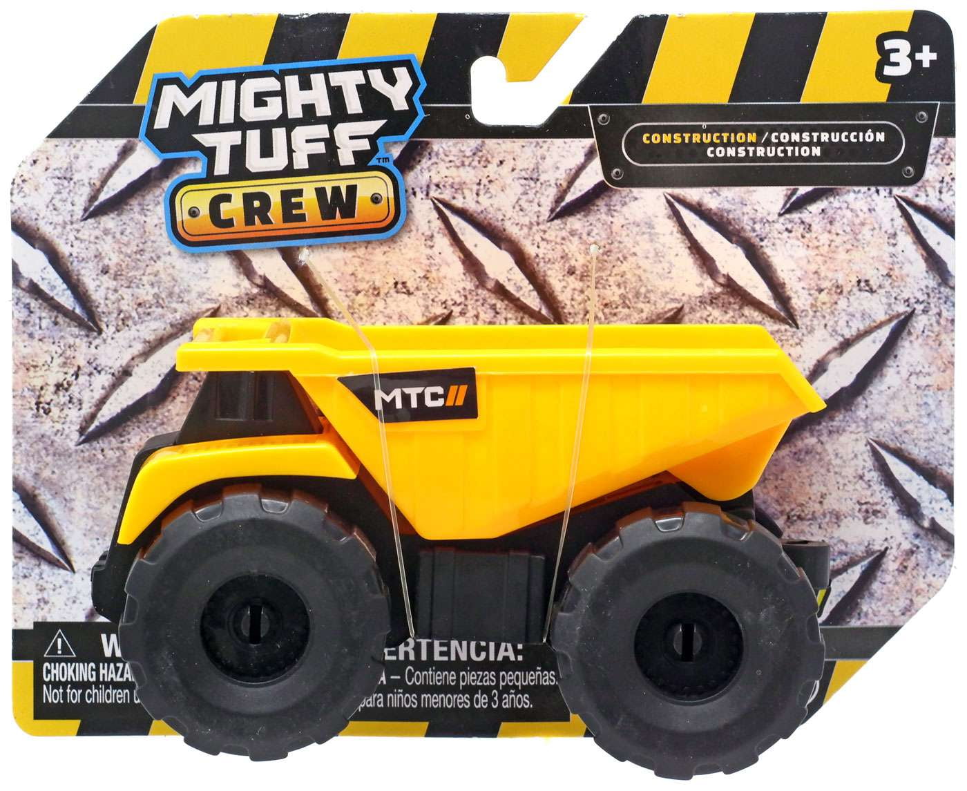 Mighty Tuff Crew Construction Dump Truck Plastic Vehicle