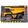 thumbnail image 1 of Mighty Tuff Crew Construction Dump Truck Vehicle (Lights & Sounds), 1 of 1