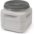 Highty Food Mighty Tuff Pet Food Container with Airtight Twist Lid, 6 Gallon/ up to ...