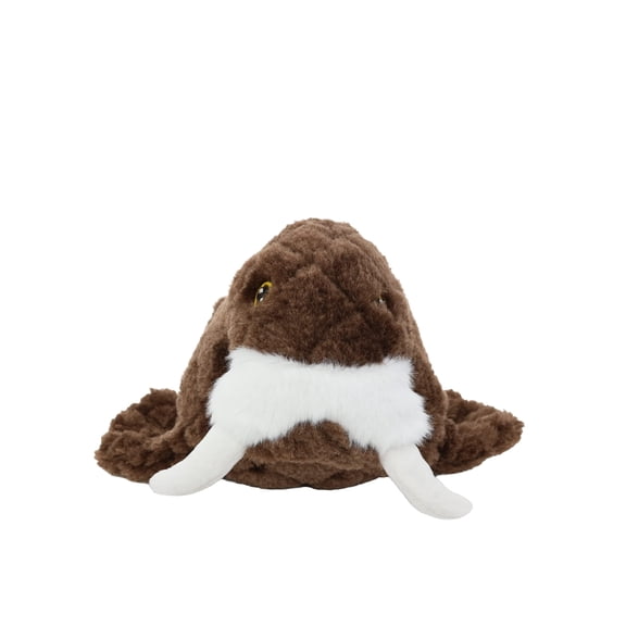 Mighty : Walrus Dog Toy : Ultra Durable Plush Toy with Multiple Layers & Reinforced Seams , Washable and Floats , Mighty Construction