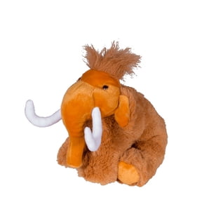 Mighty the Mammoth 8 Inch Plush Stuffed Animal Toy, Soft Woolly Mammoth