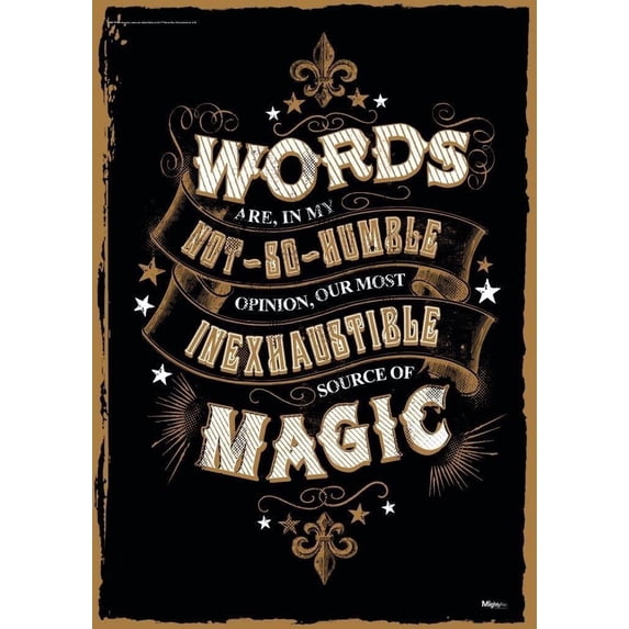 Trend Setters Harry Potter (Magic Words) MightyPrints™ Wall Art MP17240169