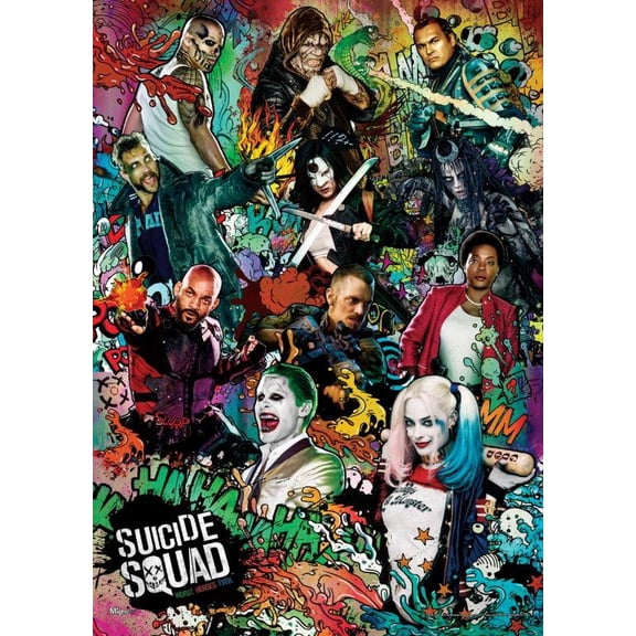 MightyPrint Suicide Squad 'We Are Bad Guys' Graphic Art Print