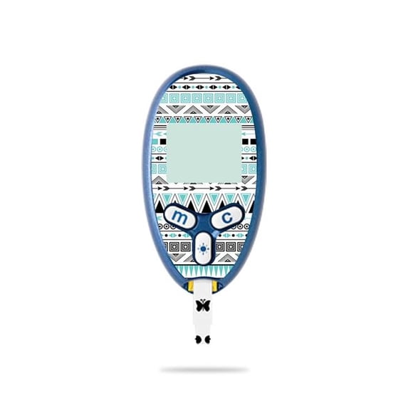 MightySkins ABFRLI-Turquoise Tribal Abbott FreeStyle Lite Skin - Turquoise Tribal