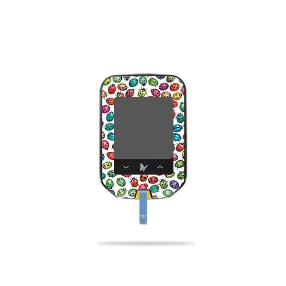 MightySkins ABFRPRNE-Color Bugs Skin for Abbott Freestyle Precision Neo - Color Bugs
