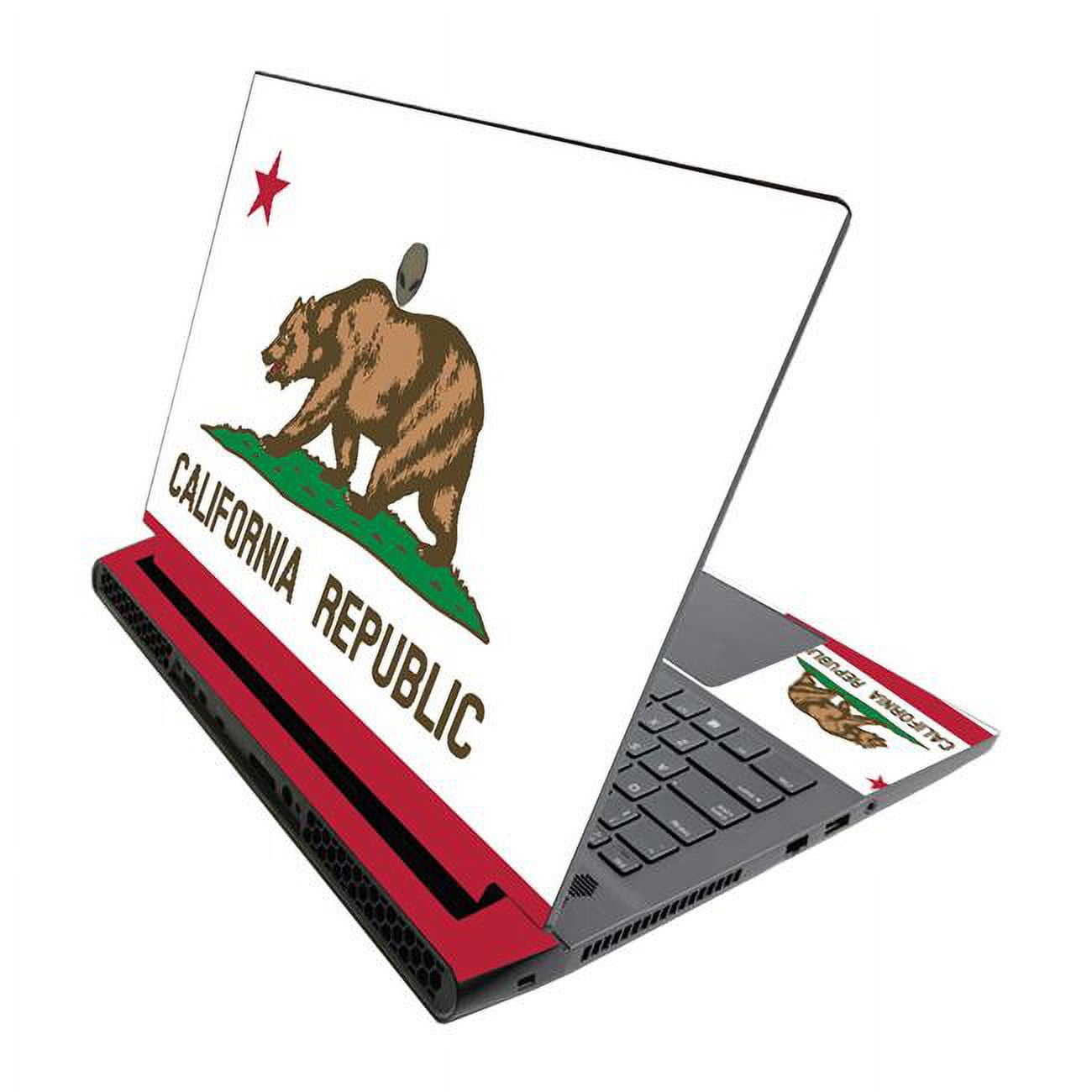 MightySkins ALWM17R320-California Flag Skin for Alienware M17 R3 2020 ...