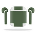 thumbnail image 1 of MightySkins APAIPO-Solid Olive Skin Decal Wrap for Apple AirPods Sticker - Solid Olive, 1 of 4
