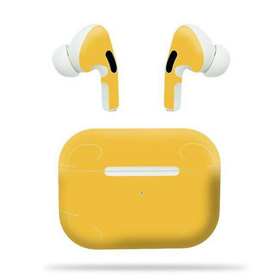 MightySkins APAIPOPR-Solid Marigold Skin for Apple AirPods Pro, Solid Marigold