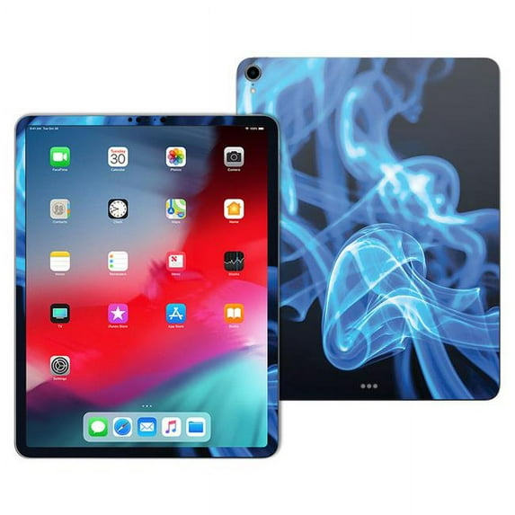 MightySkins APIPP1118-Blue Flames Skin for Apple iPad Pro 11 in. 2018 - Blue Flames
