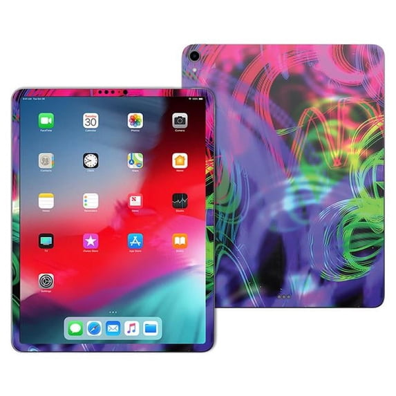 MightySkins APIPP1118-Neon Splatter Skin for Apple iPad Pro 11 in. 2018 - Neon Splatter