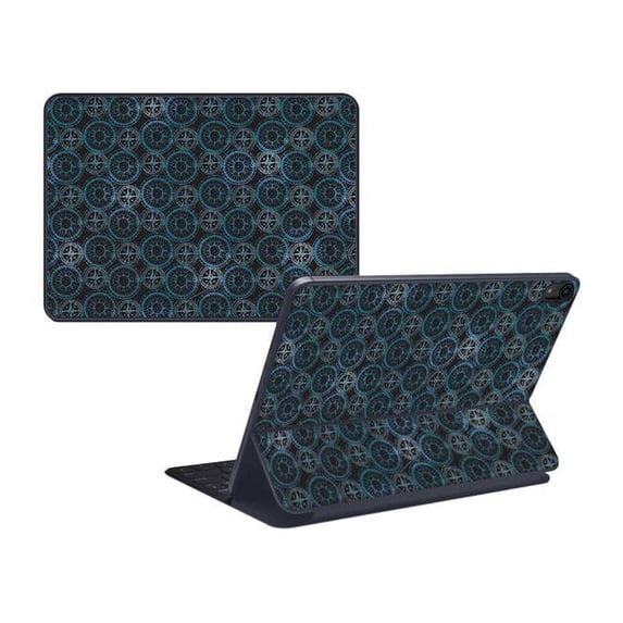MightySkins APIPSK1118-Compass Tile Skin for Apple iPad Pro Smart Keyboard 11 in. 2018 - Compass Tile