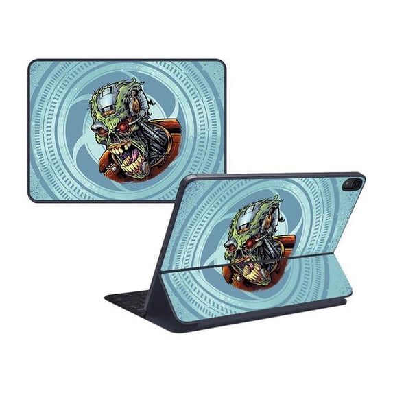 MightySkins APIPSK1118-Cyborg Zombie Skin for Apple iPad Pro Smart Keyboard 11 in. 2018 - Cyborg Zombie