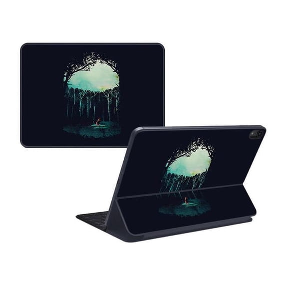 MightySkins APIPSK1218-Deep In The Forest Skin for Apple iPad Pro Smart Keyboard 12.9 in. 2018 - Deep In the Forest