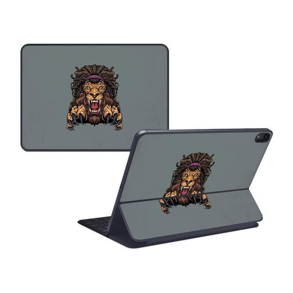 MightySkins APIPSK1218-Lion Dreadlocks Skin for Apple iPad Pro Smart Keyboard 12.9 in. 2018 - Lion Dreadlocks