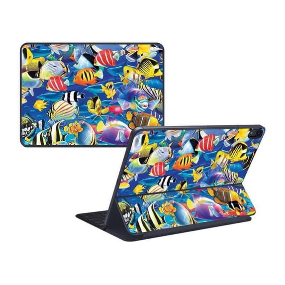 MightySkins APIPSK1218-Tropical Fish Skin for Apple iPad Pro Smart Keyboard 12.9 in. 2018 - Tropical Fish