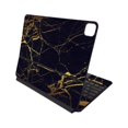 thumbnail image 1 of MightySkins APIPSK1221-Black Gold Marble Skin Compatible with Apple Magic Keyboard for iPad Pro 12.9 in. 5th Generation - Black Gold Marble, 1 of 3