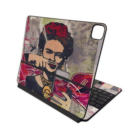 MightySkins APIPSK1221-Grafitti Selfie Skin Compatible with Apple Magic Keyboard for iPad Pro 12.9 in. 5th Generation - Grafitti Selfie