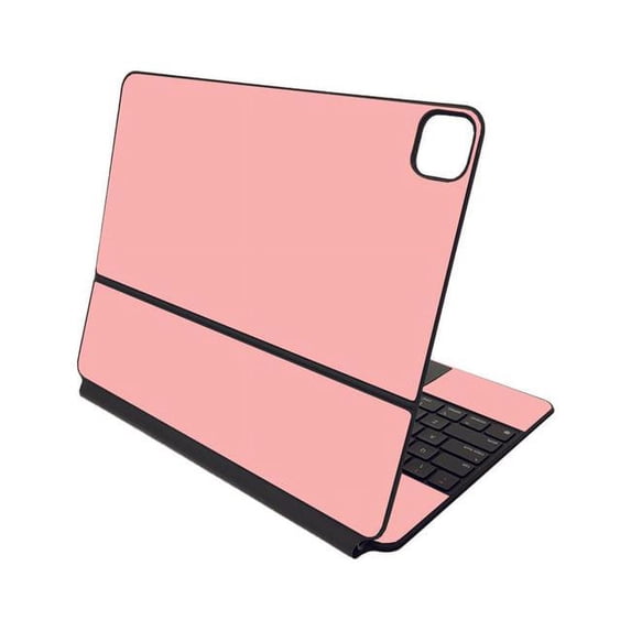 MightySkins APIPSK1221-Solid Blush Skin Compatible with Apple Magic Keyboard for iPad Pro 12.9 in. 5th Generation - Solid Blush
