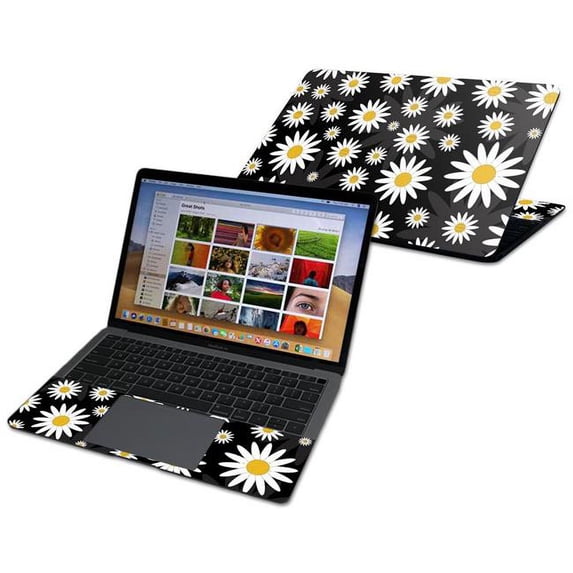 MightySkins APMAAI1318-Daisies Skin Decal Wrap for Apple MacBook Air 13 in. 2020-2018 Sticker - Daisies