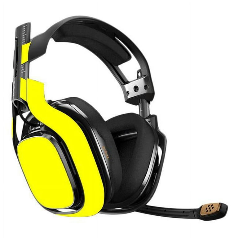 MightySkins ASTA40 Solid Yellow Skin for Astro A40 3rd Generation Gaming Headset Solid Yellow Walmart