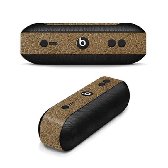MightySkins BEPILLPL-Sandalwood Leather Skin Decal Wrap for Beats By Dr. Dre Beats Pill Plus Sticker - Sandlwood Leather