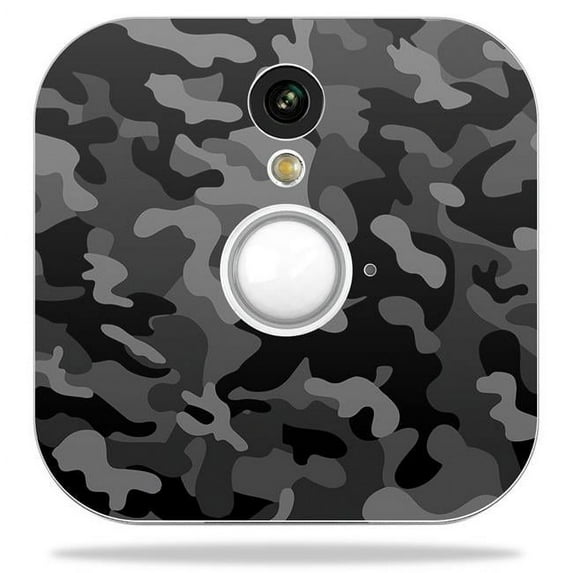 MightySkins BLHOSE-Black Camo Skin Decal Wrap for Blink Home Security Camera Sticker - Black Camo