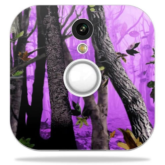 MightySkins BLHOSE-Purple Tree Camo Skin Decal Wrap for Blink Home Security Camera Sticker - Purple Tree Camo