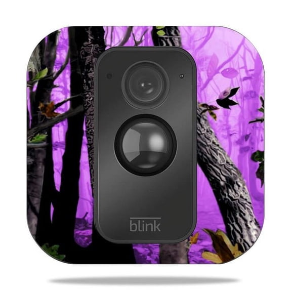 MightySkins BLXT-Purple Tree Camo Skin for Blink XT Outdoor Camera - Purple Tree Camo