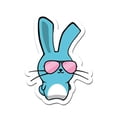 thumbnail image 1 of MightySkins D-DC-3-99885 3 in. Laptop Sticker Decal - Cool Bunny, 1 of 1