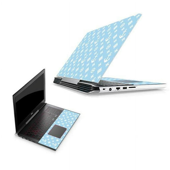 MightySkins DEG515-Baby Blue Designer Skin Decal Wrap for Dell G5 15 in. 2018 Gaming Laptop Sticker - Baby Blue Designer