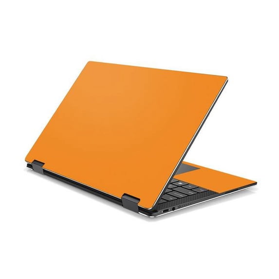 MightySkins DEXPS1317-Solid Orange Skin Decal Wrap for Dell XPS 13 9365 2-in-1 2017 - Solid Orange