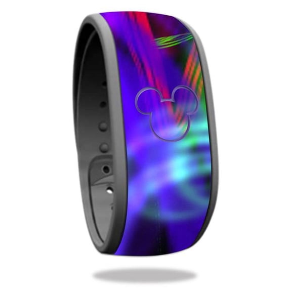 MightySkins DIMABA-Neon Splatter Skin Decal Wrap for Disney Magic Band - Toy Neon Splatter