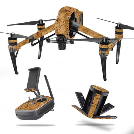 MightySkins DJINSP2-Cork Skin Compatible with DJI Inspire 2 - Cork
