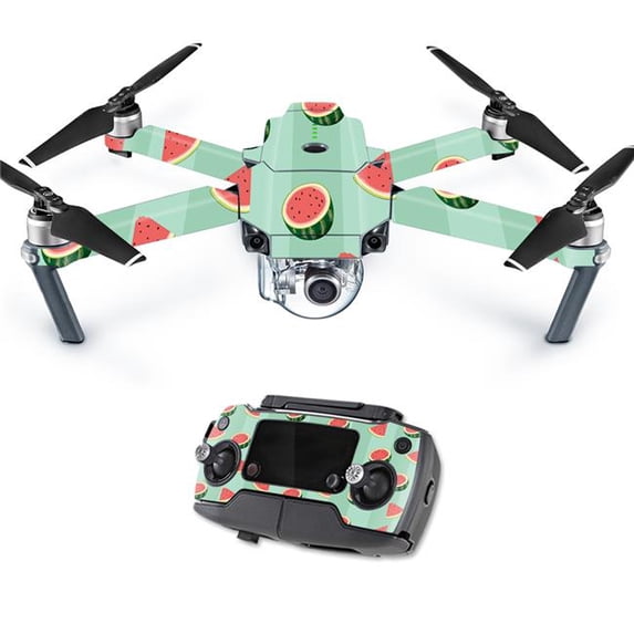 MightySkins DJMAVPRO-Watermelon Patch Skin Decal Wrap for DJI Mavic Pro Quadcopter Drone Sticker - Watermelon Patch