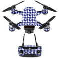 thumbnail image 1 of MightySkins DJSPCMB-Blue Houndstooth Skin Decal for DJI Spark Mini Drone Combo - Blue Houndstooth, 1 of 4
