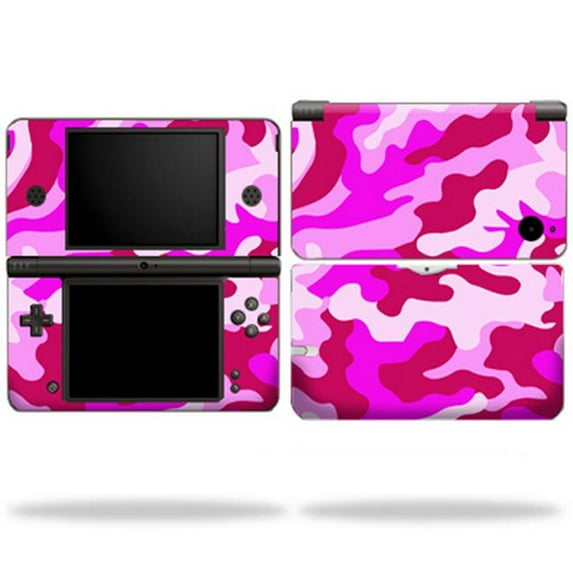 MightySkins DSIXL-Pink Camo Skin Compatible with Nintendo DSi XL Wrap Sticker - Pink Camo