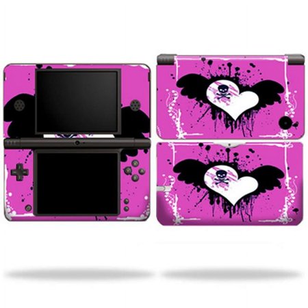 MightySkins DSIXL-Poison Heart Skin Compatible with Nintendo DSi XL Wrap Sticker - Poison Heart