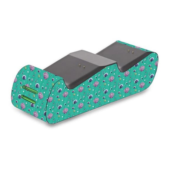 MightySkins FOXBCH-Decorative Shells Skin for Fosmon XBox One by One X-One S Controller Charger - Decorative Shells