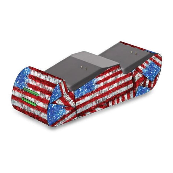MightySkins FOXBCH-Flag Drips Skin for Fosmon Xbox Controller Charger - Flag Drips