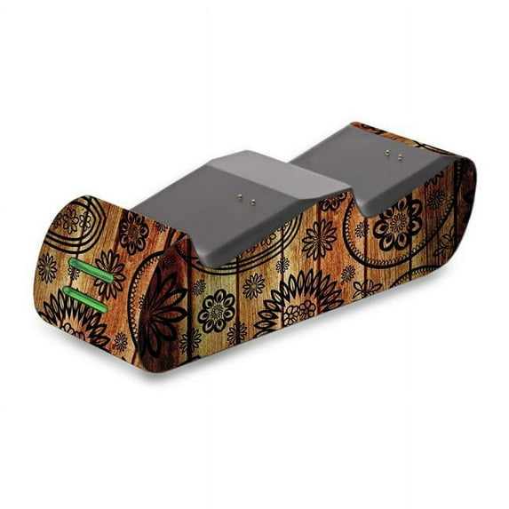 MightySkins FOXBCH-Wooden Floral Skin for Fosmon XBox Controller Charger - Wooden Floral