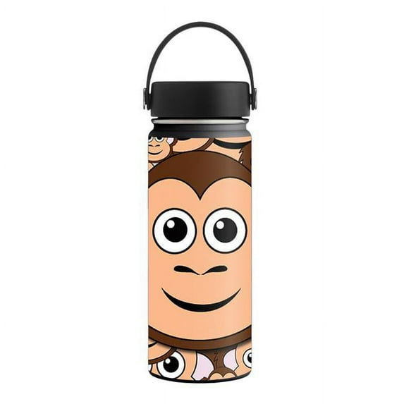 MightySkins HFWI18-Monkey Skin for Hydro Flask 18 oz Wide Mouth - Monkey
