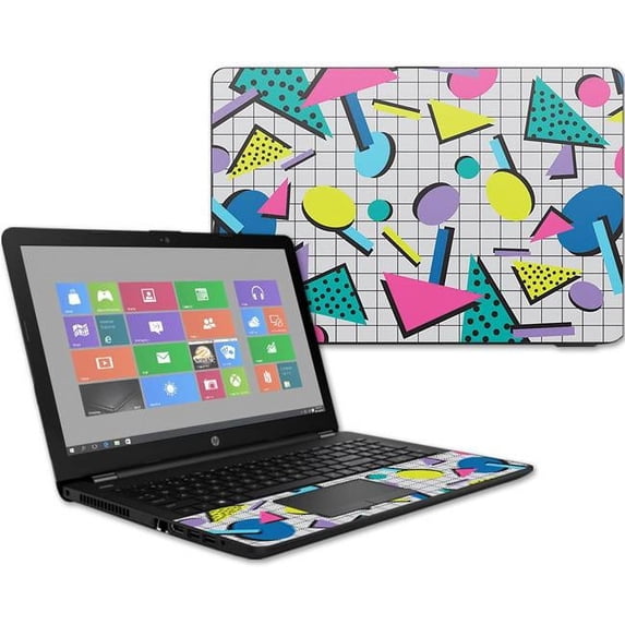 MightySkins HP15T-Awesome 80s Skin Decal Wrap for HP 15T Laptop 15.6 in. 2017 - Awesome 80s
