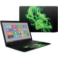 thumbnail image 1 of MightySkins HP17T-Green Flames Skin Decal Wrap for HP 17T Laptop 17.3 in. 2017 - Green Flames, 1 of 4