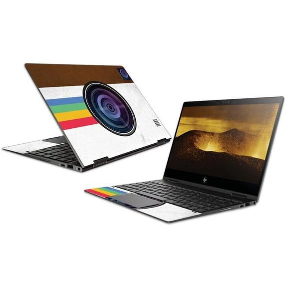 MightySkins HPENX31318-Vintage Polaroid Skin Decal Wrap for HP Envy X360 Convertible 13 in. 2018 Sticker - Vintage Polaroid