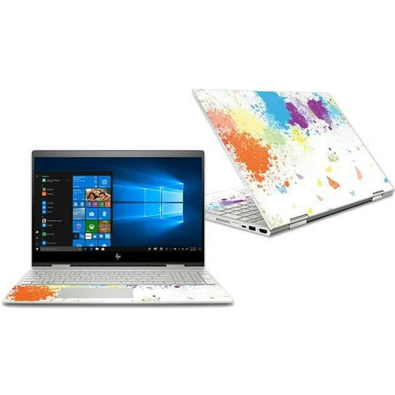 MightySkins HPENX31518-Splash Of Color Skin Decal Wrap for HP Envy X360 Convertible 15 in. 2018 Sticker - Splash of Color