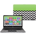thumbnail image 1 of MightySkins HPPX360143-Lime Chevron Skin Decal Wrap for 14 in. HP Pavilion x360 2017 Sticker - Lime Chevron, 1 of 4