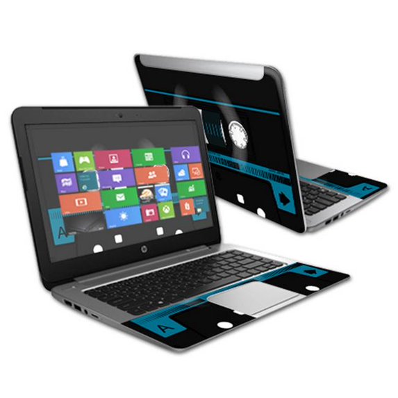 MightySkins HPSTRM14-Cassette Tape Skin Compatible with HP Stream 14 in. 2015 Laptop Cover Wrap Sticker - Cassette Tape