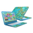 thumbnail image 1 of MightySkins HPSTRM142-Teal Marble 14 in. Skin Decal Wrap for HP Stream 2016 Cover Sticker Skins - Teal Marble, 1 of 4