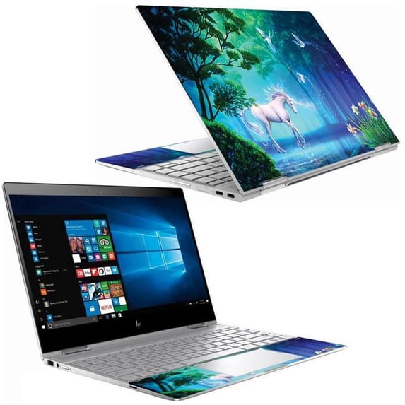 MightySkins HPSX3601318-Unicorn Fantasy Skin Decal Wrap for HP Spectre X360 13 in. 2018 Sticker - Unicorn Fantasy